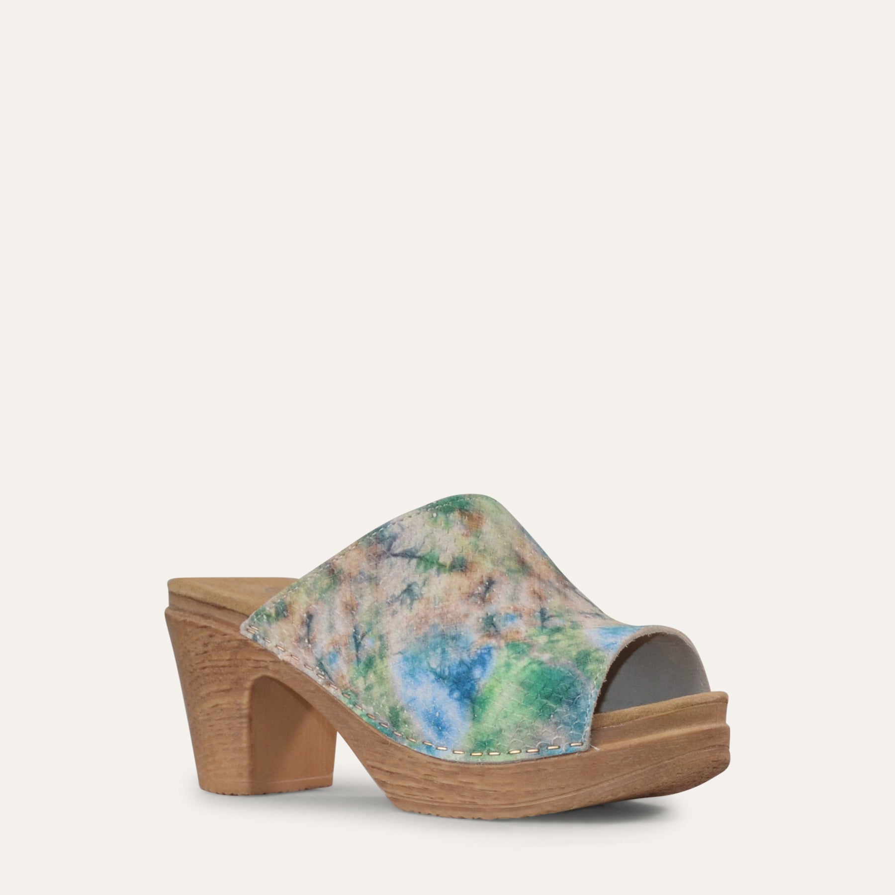 Frida multicolored clog sandal Calou Stockholm