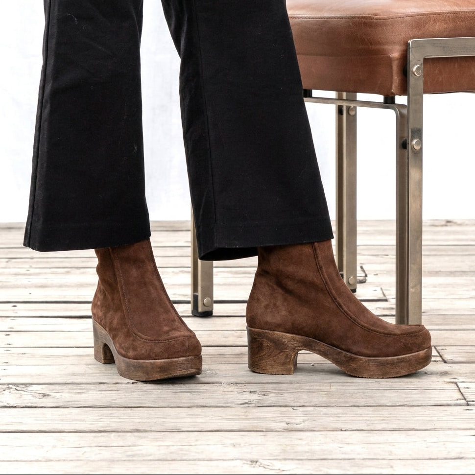 Viola Brown Suede