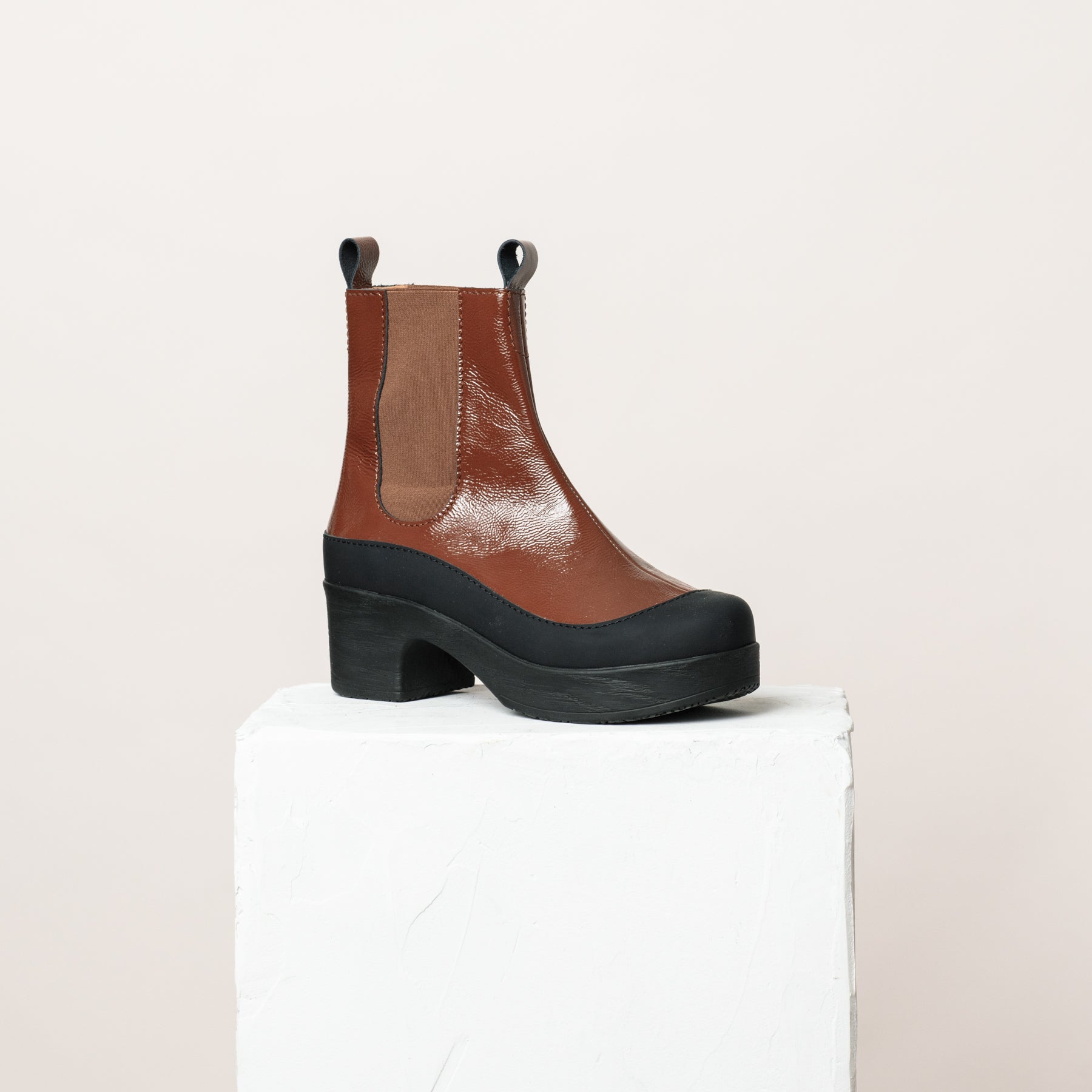 Susie Boot Lack Rost