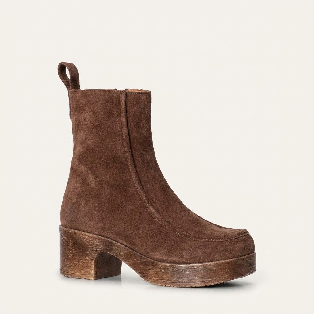 Viola Brown Suede