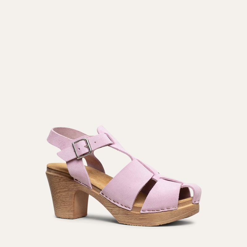 Birgit pink nubuck sandal