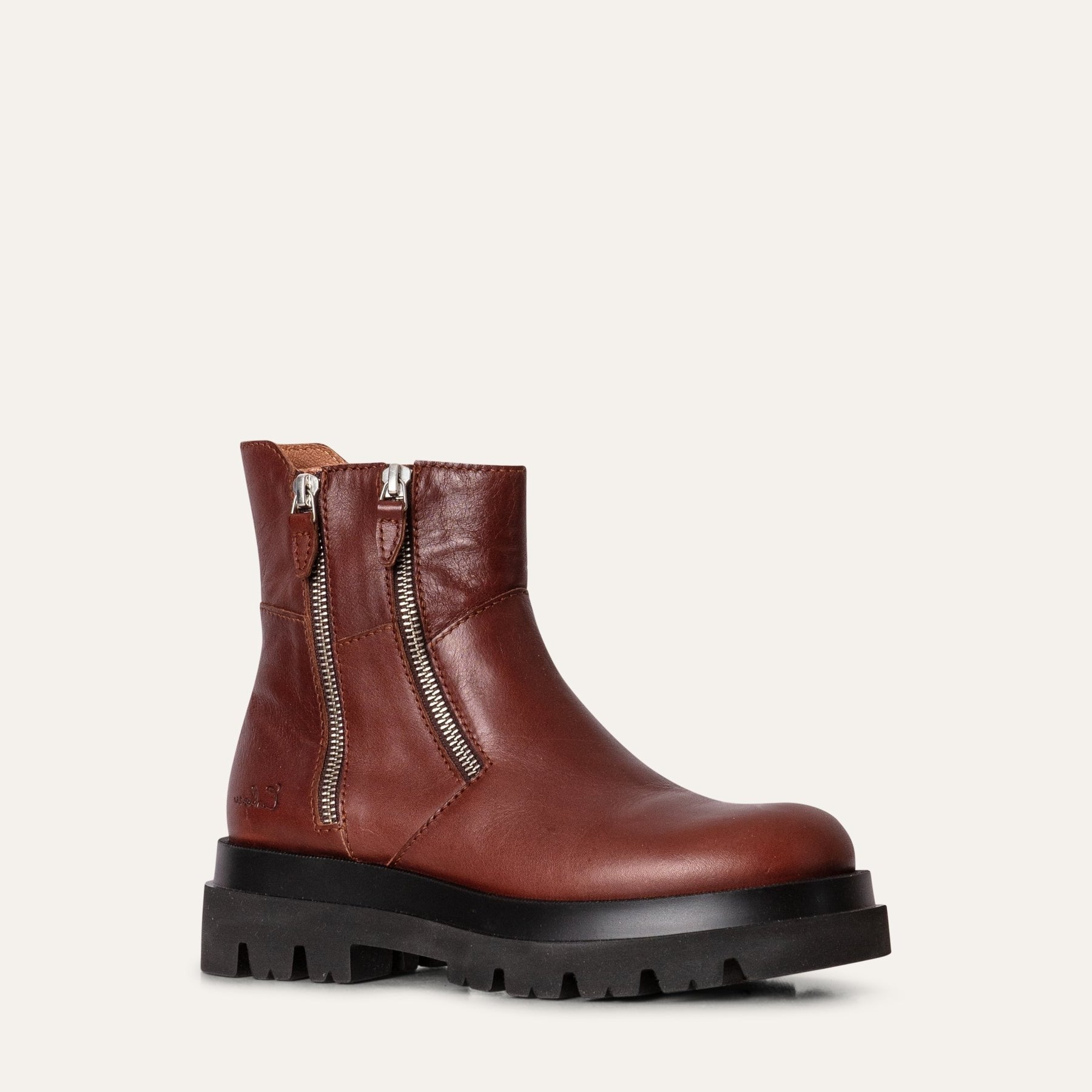 Emma cognac leather boot Calou