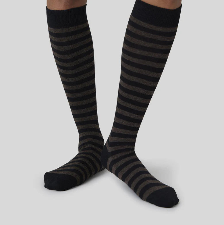 Brittas Cotton Stripe Knee-Highs